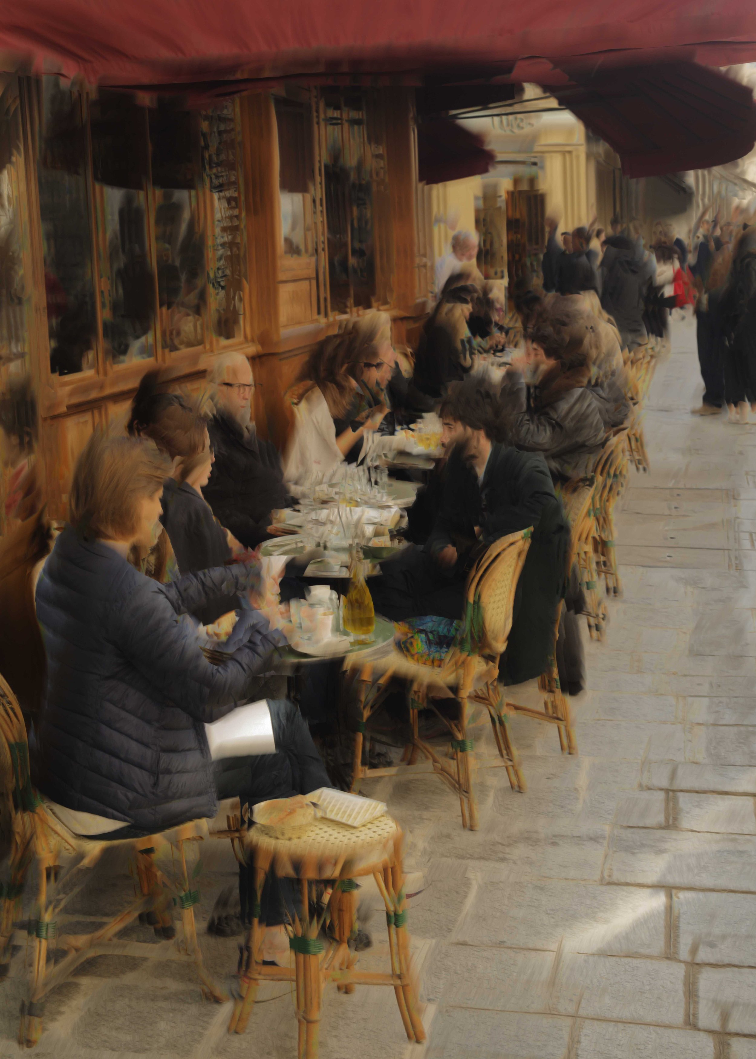  Café Paris II 105x75cm - 5ed 2022 