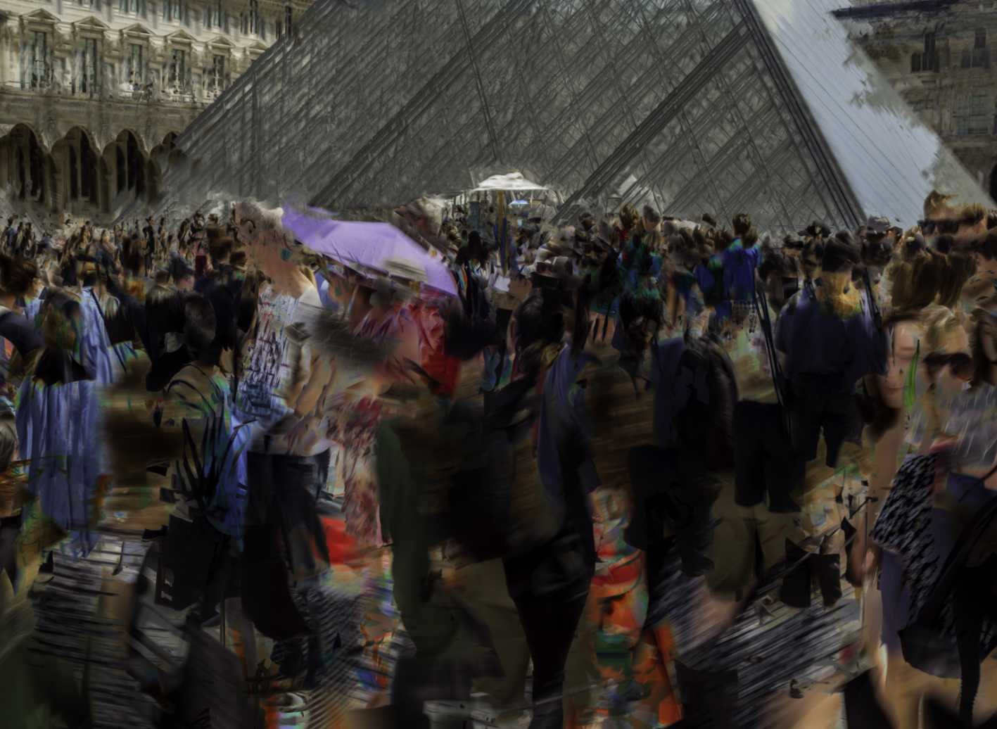  Louvre in summer 130x95cm - 5ed 2015 