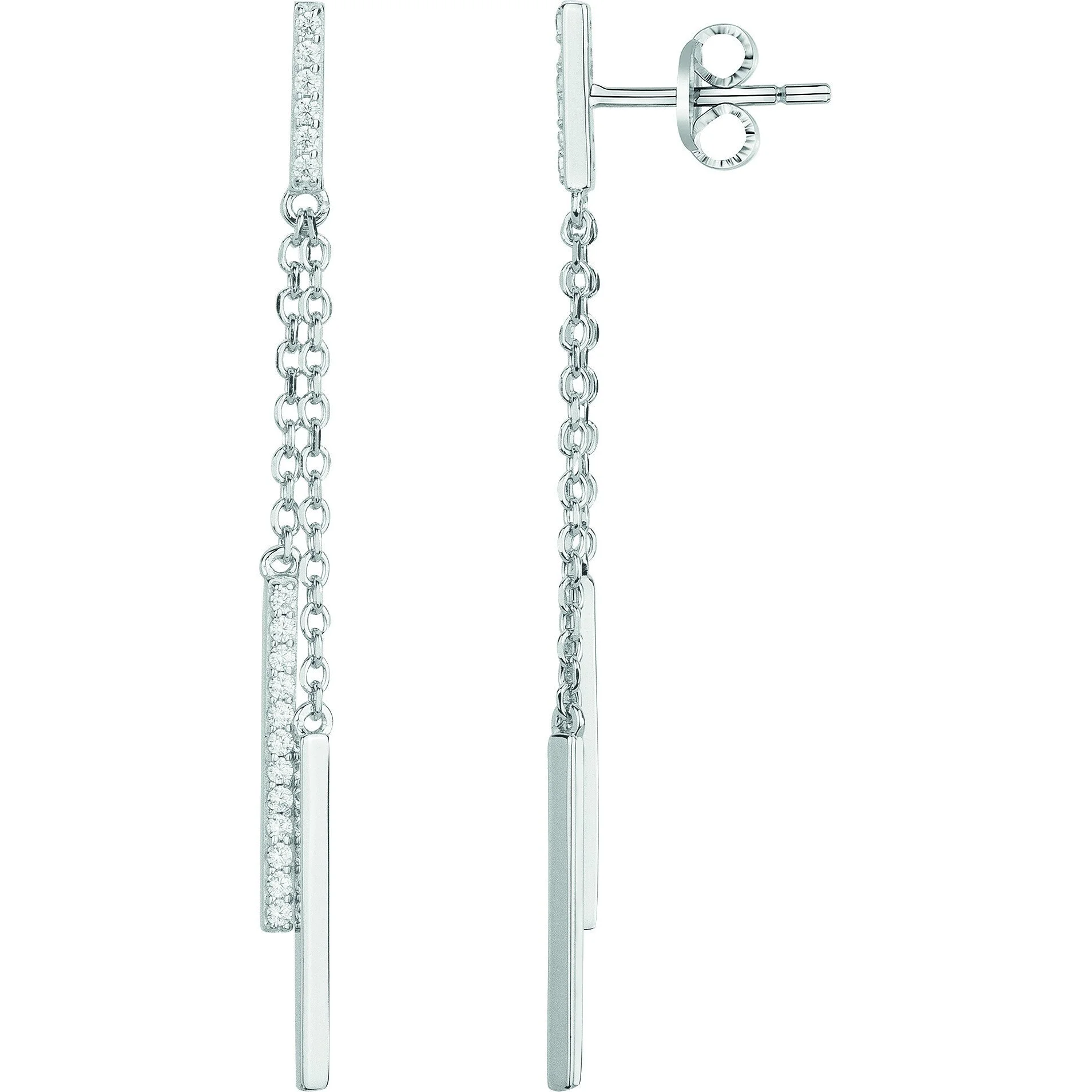 Boucle d'Oreille Oxyde Pendante