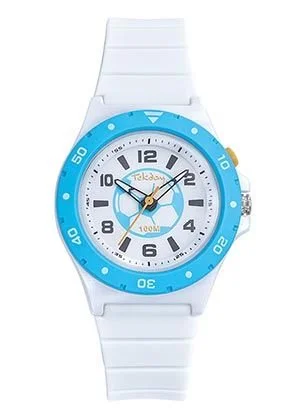 Montre Tekday Blanche et Bleue