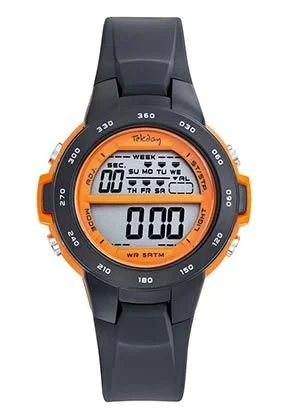 Montre Tekday Noire et Orange