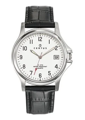 Montre Certus Acier Bracelet Cuir