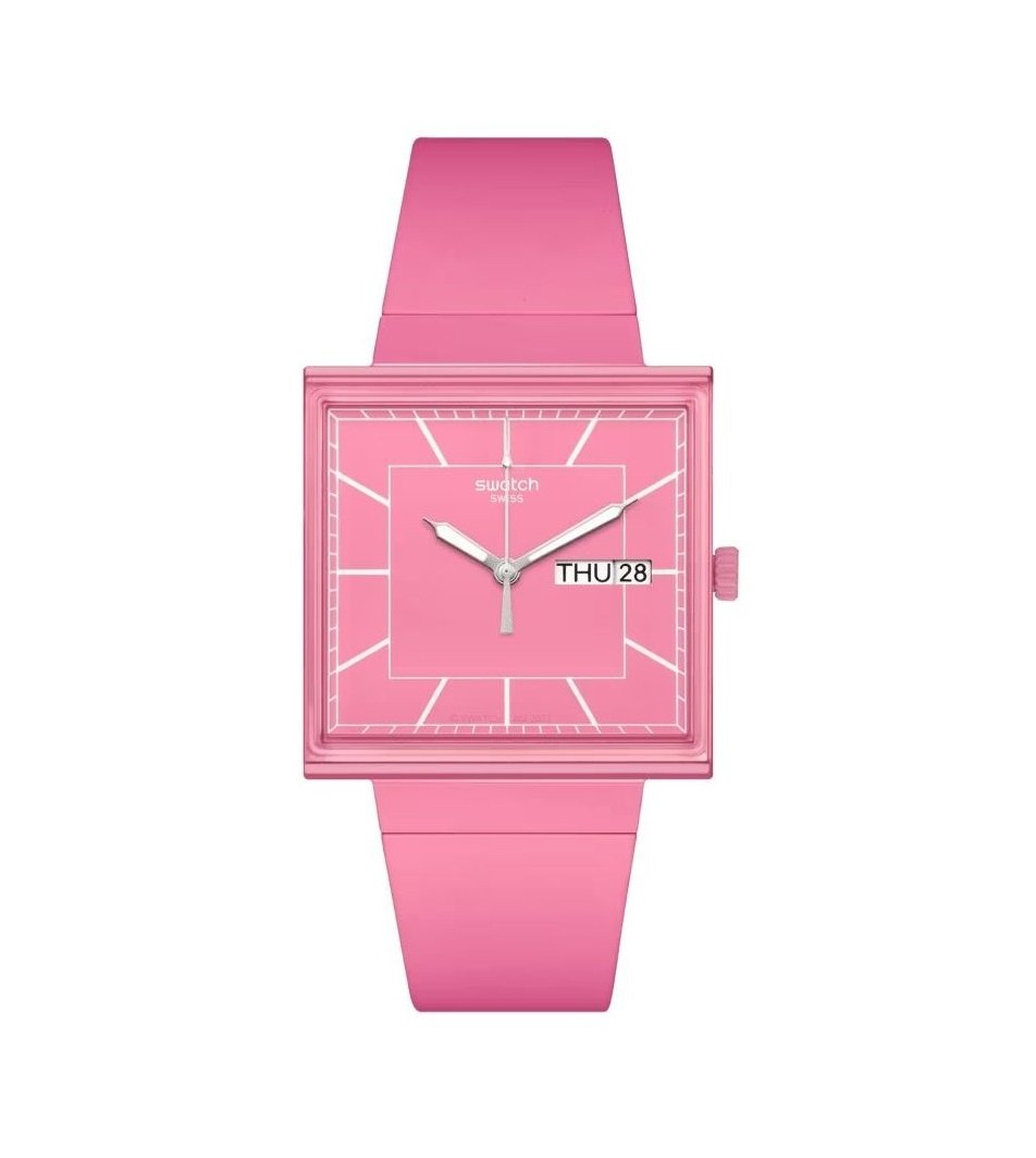 Montre Swatch "What if Rose"