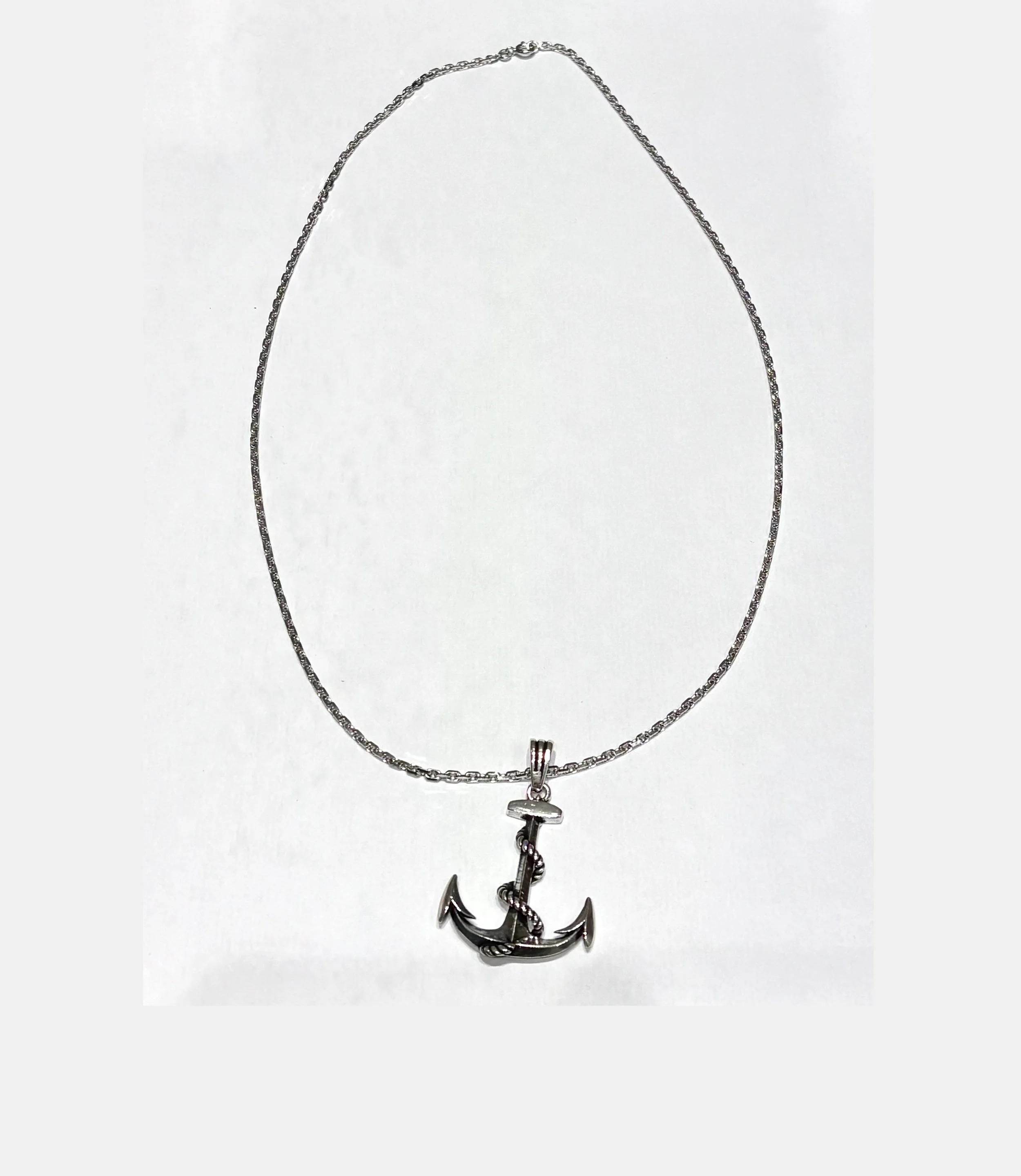 Collier avec Pendentif Ancre