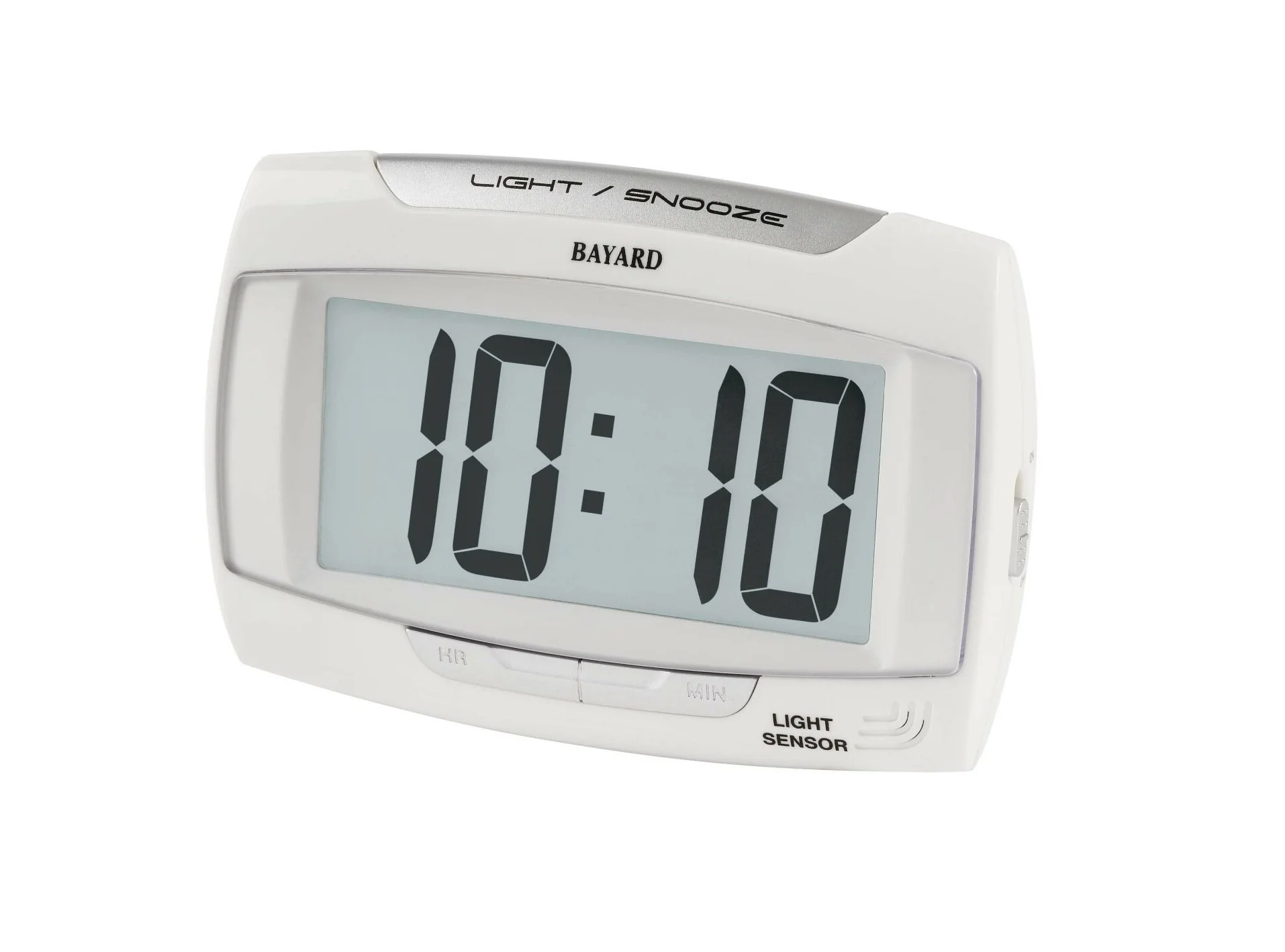 Réveil Digital Bayard Blanc