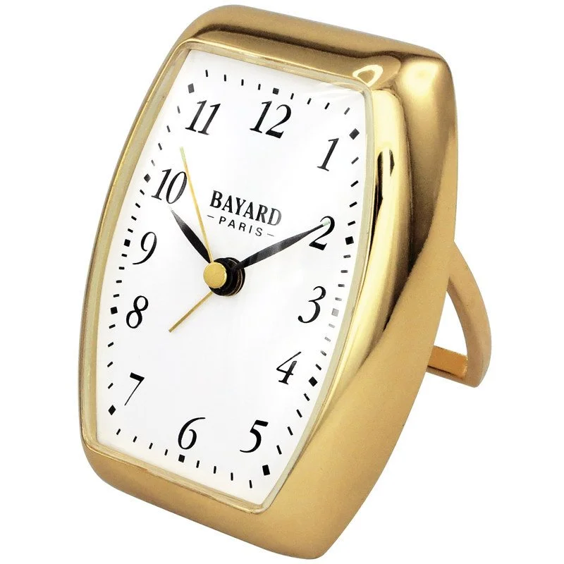 Réveil Bayard Métal Doré