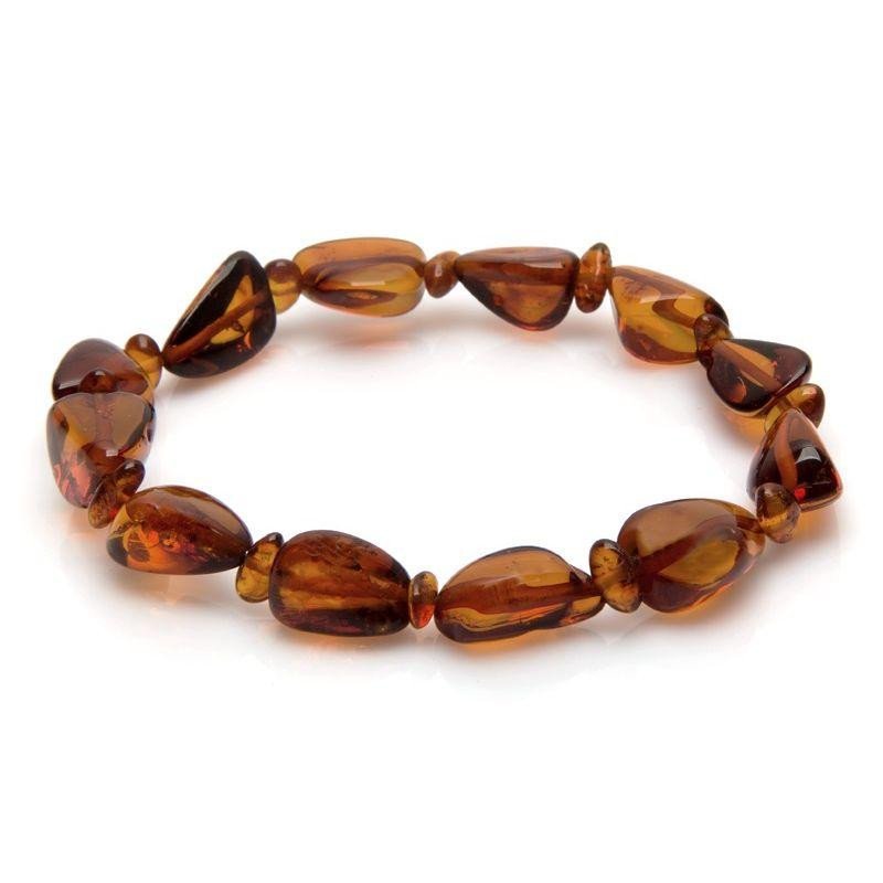 Bracelet Ambre Cognac