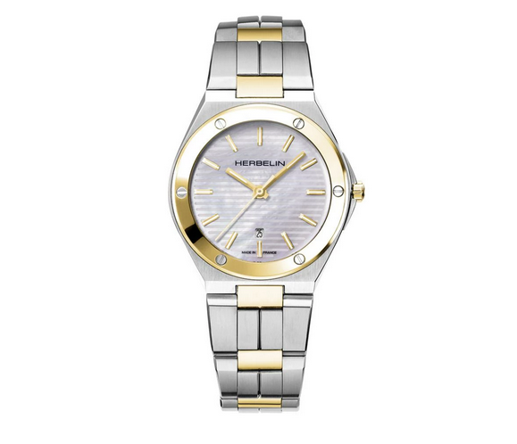 Montre Herbelin "Cap Camarat" Bicolore Ø 33 mm