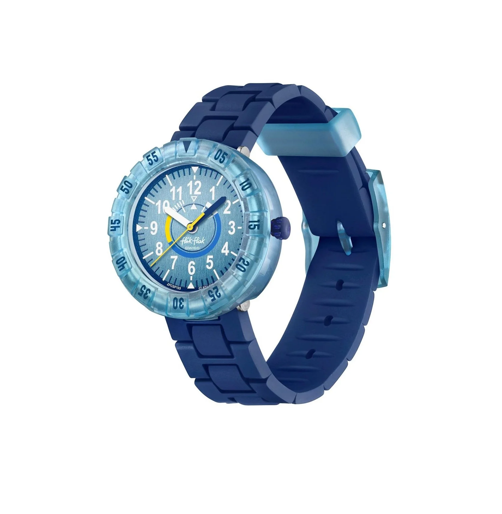 Montre Flik Flak "Bluebrick"