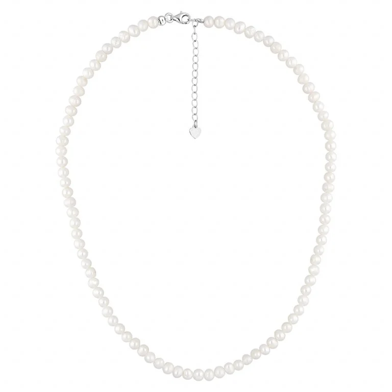 Collier Perles Eau Douce 5 mm Irregulière