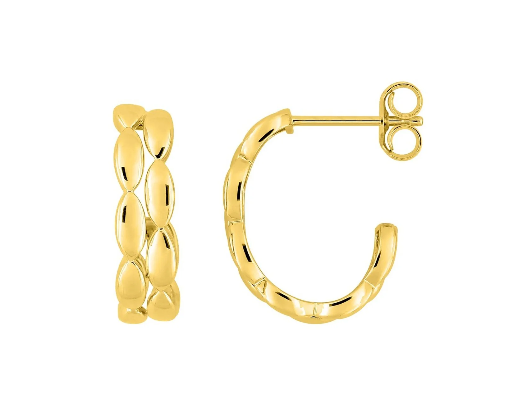 Boucle d'Oreille 1/2 Créole