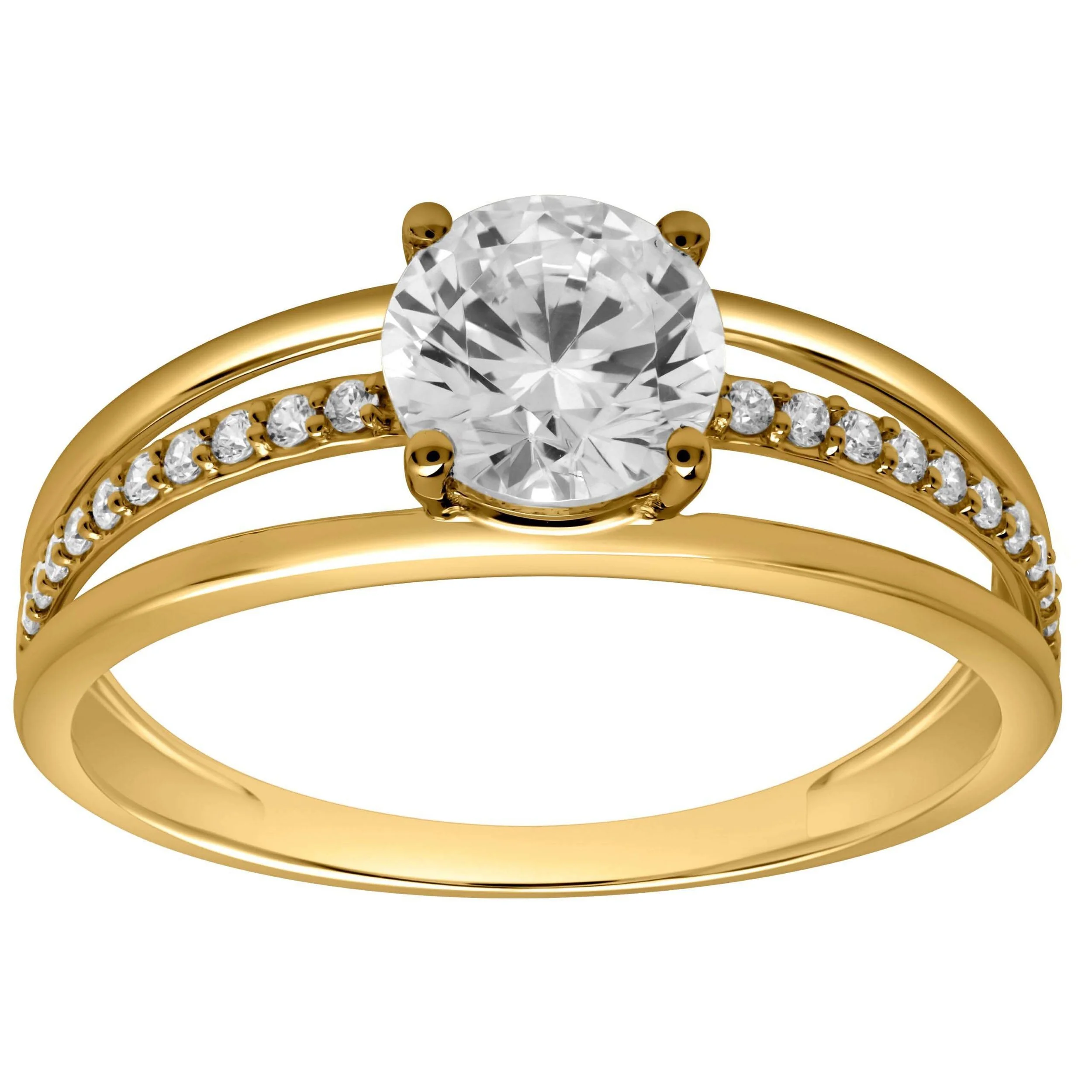 Bague Or et Oxydes