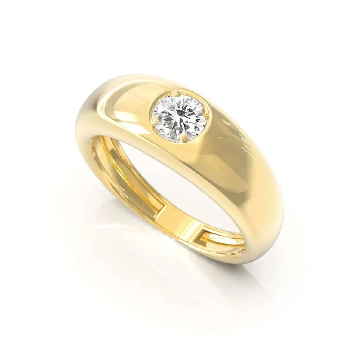 Bague Jonc Oxydes