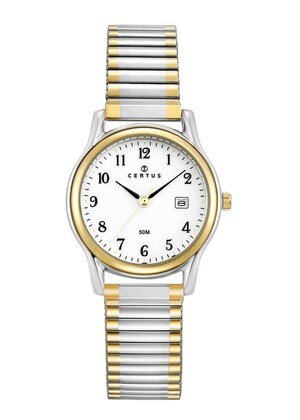 Montre Certus Bicolore Bracelet Extensible Bicolore