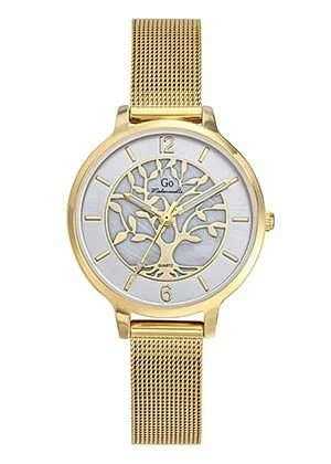 Montre Go Dorée Bracelet Milanais
