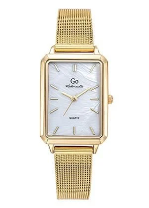 Montre Go Doré Bracelet Milanais Doré