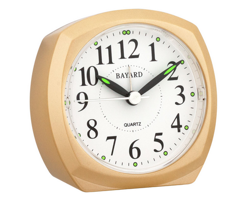 Réveil Bayard Doré