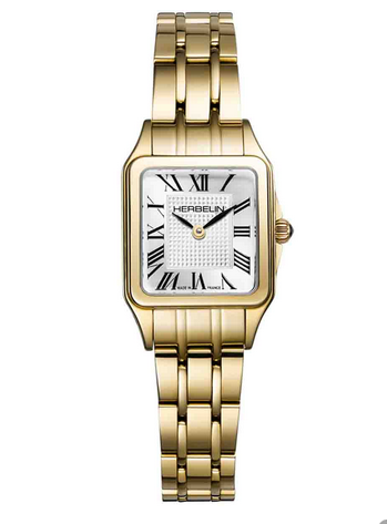 Montre Herbelin "Mini Luna" Dorée Bracelet Doré
