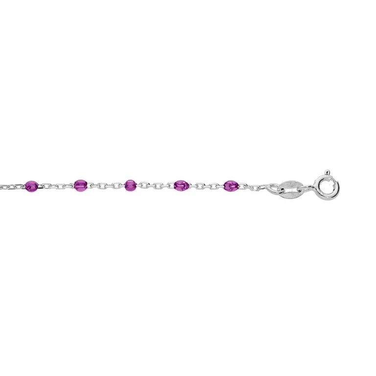 Bracelet Résine Violet