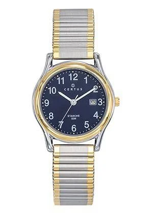 Montre Certus Bicolore Bracelet Extensible Bicolore