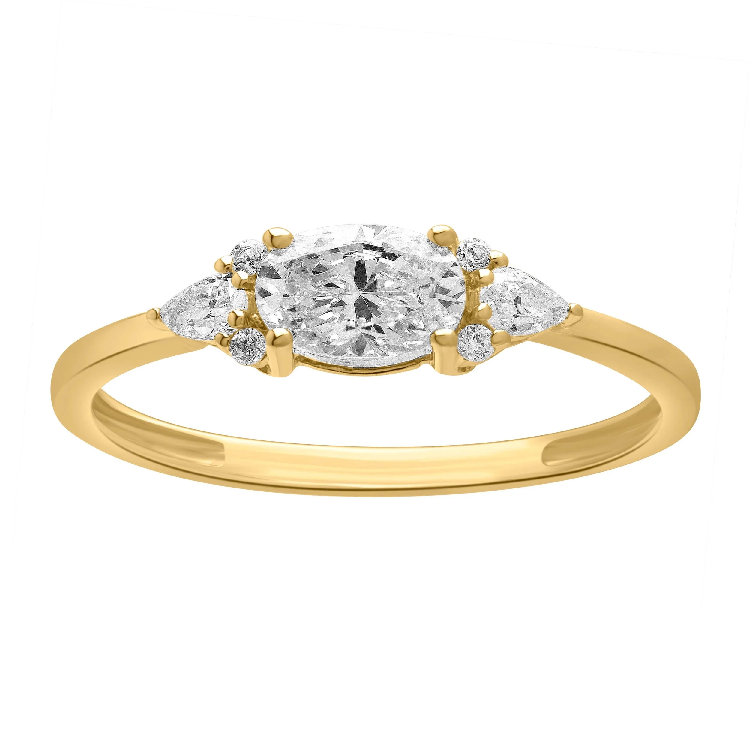 Bague Or et Oxydes