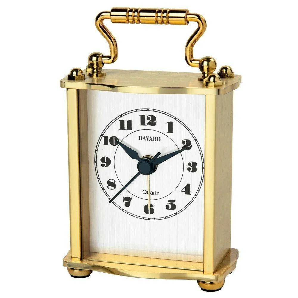 Réveil Bayard Métal Doré