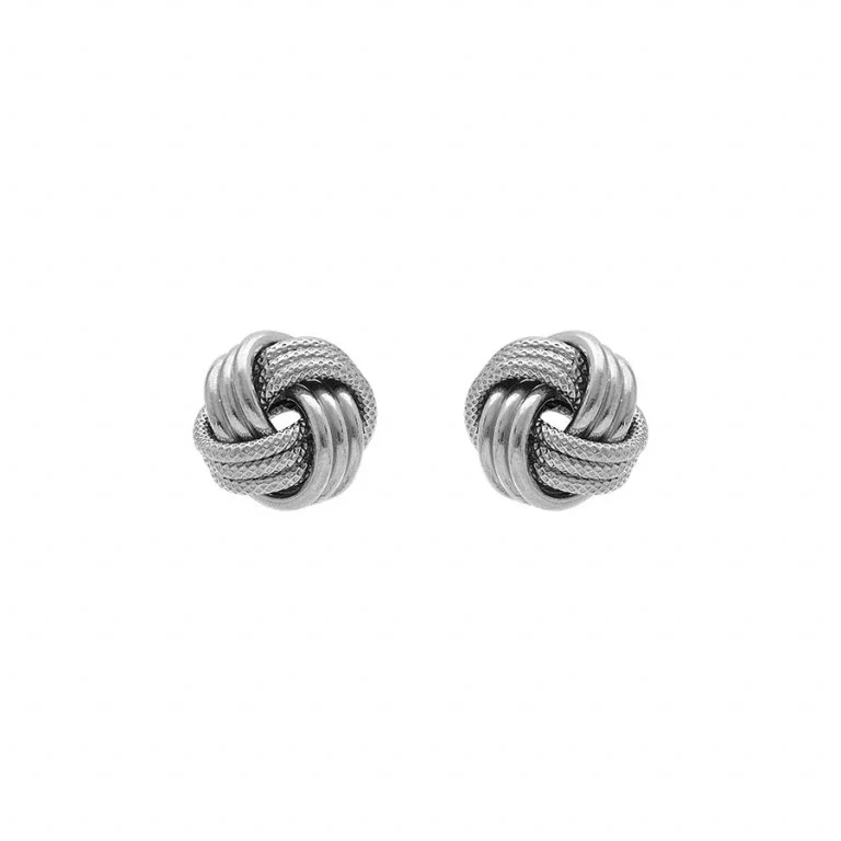 Boucle d'Oreille Noeud d'amour 10,5 mm