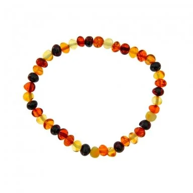 Bracelet Ambre sur Elastique