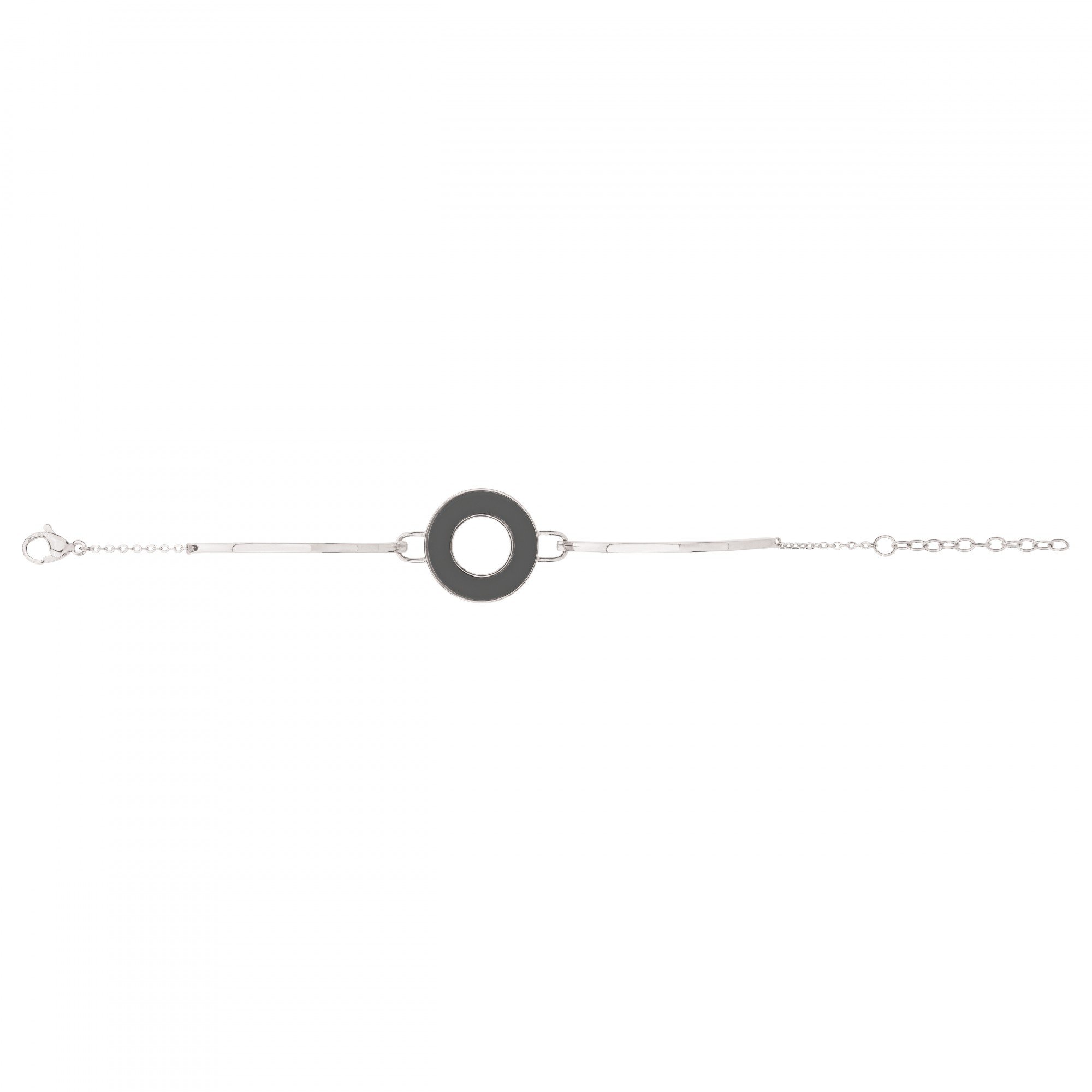 Bracelet Acier Céramique Noire