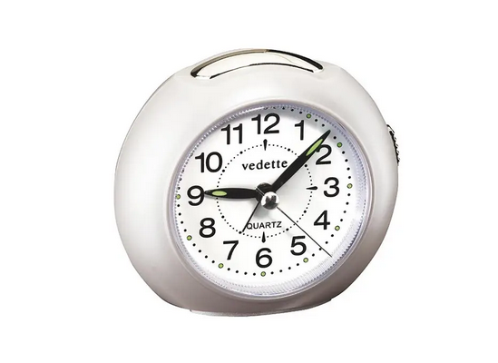 Réveil Vedette Blanc Nacre