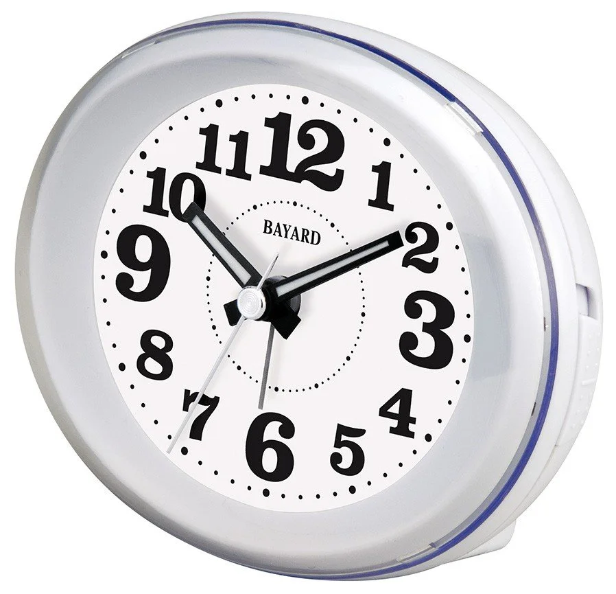 Réveil Bayard Blanc
