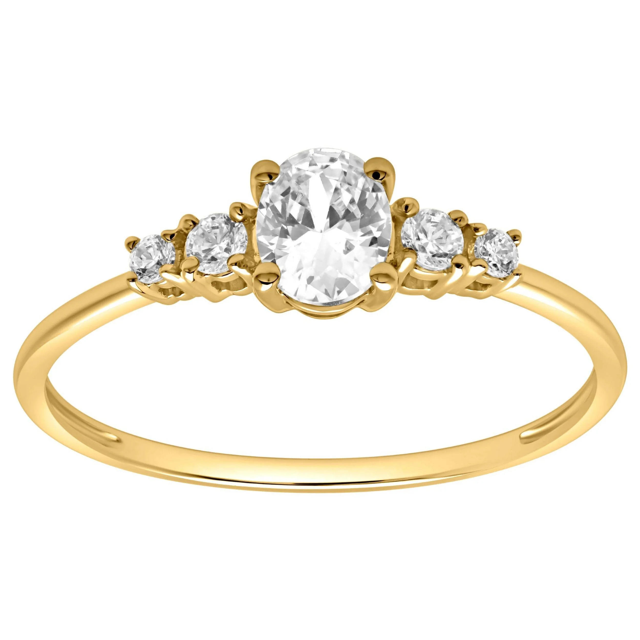 Bague Or et Oxydes