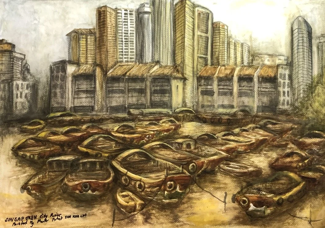Singapore City River - Sim Kah Lim