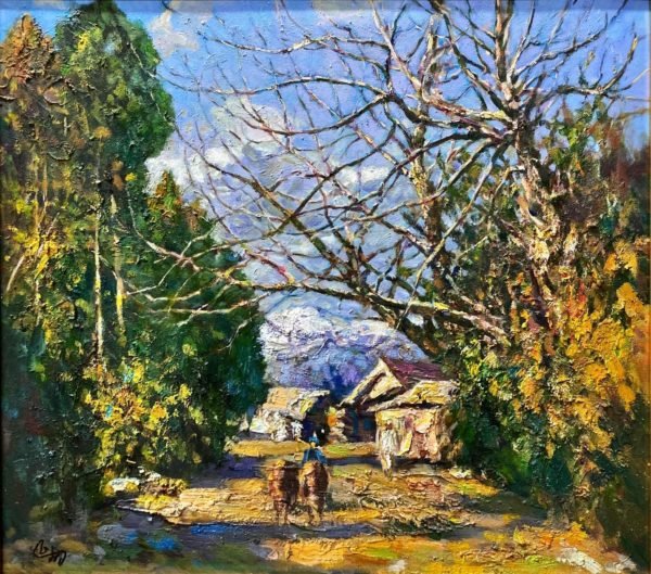 Huang Yan Tong_Living-by-the-Foorhill_Oil-on-canvas_51x61cm_$3000.jpeg