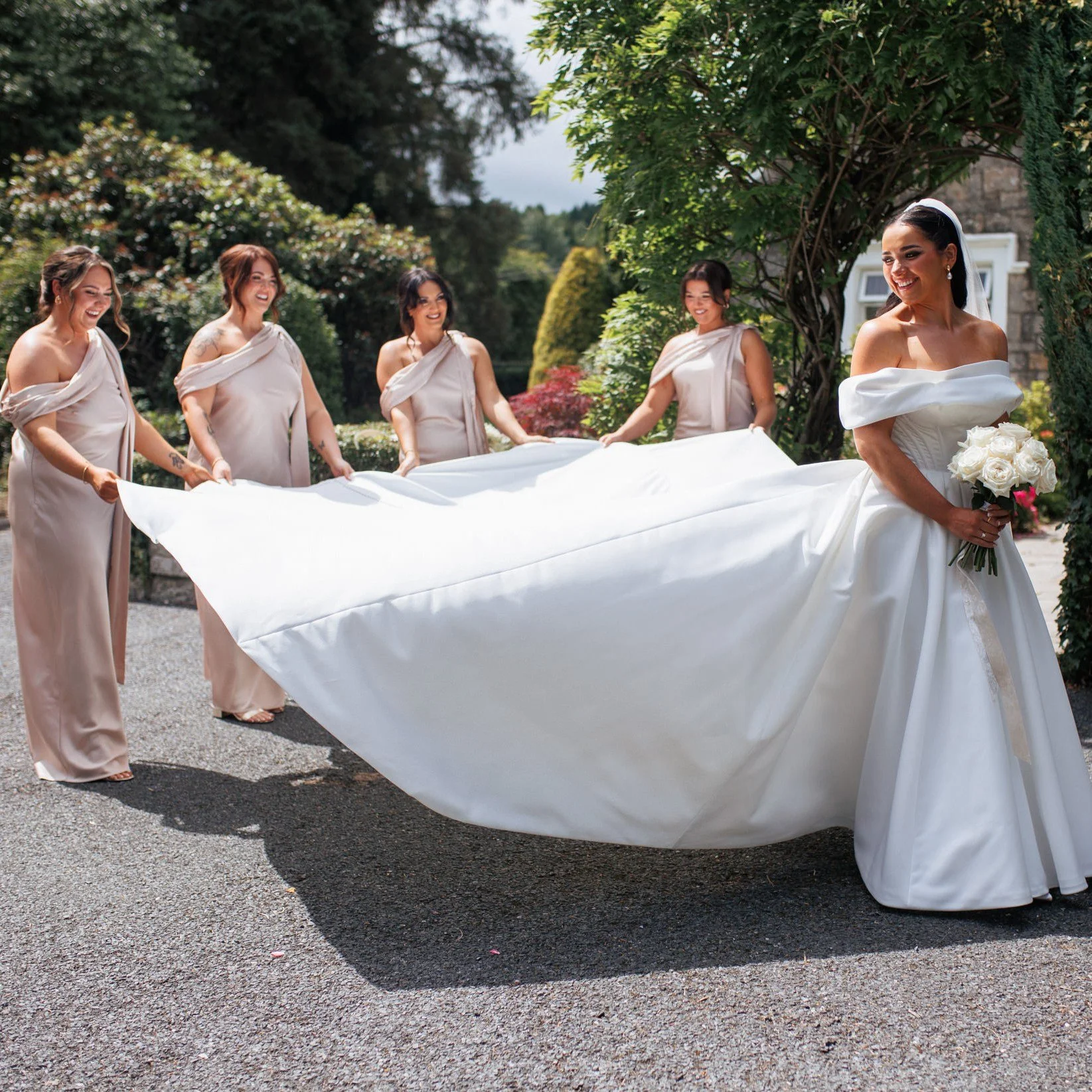 Happy anniversary @stewartwalkerr and @rachaelwalkerrr. 
A year ago at @cabracastlehotel 

#irishweddingphotographer #northernirelandweddingphotographer #irishweddingsuppliers #niweddings #belfastweddingphotographer #niphotography #realwedding #irela