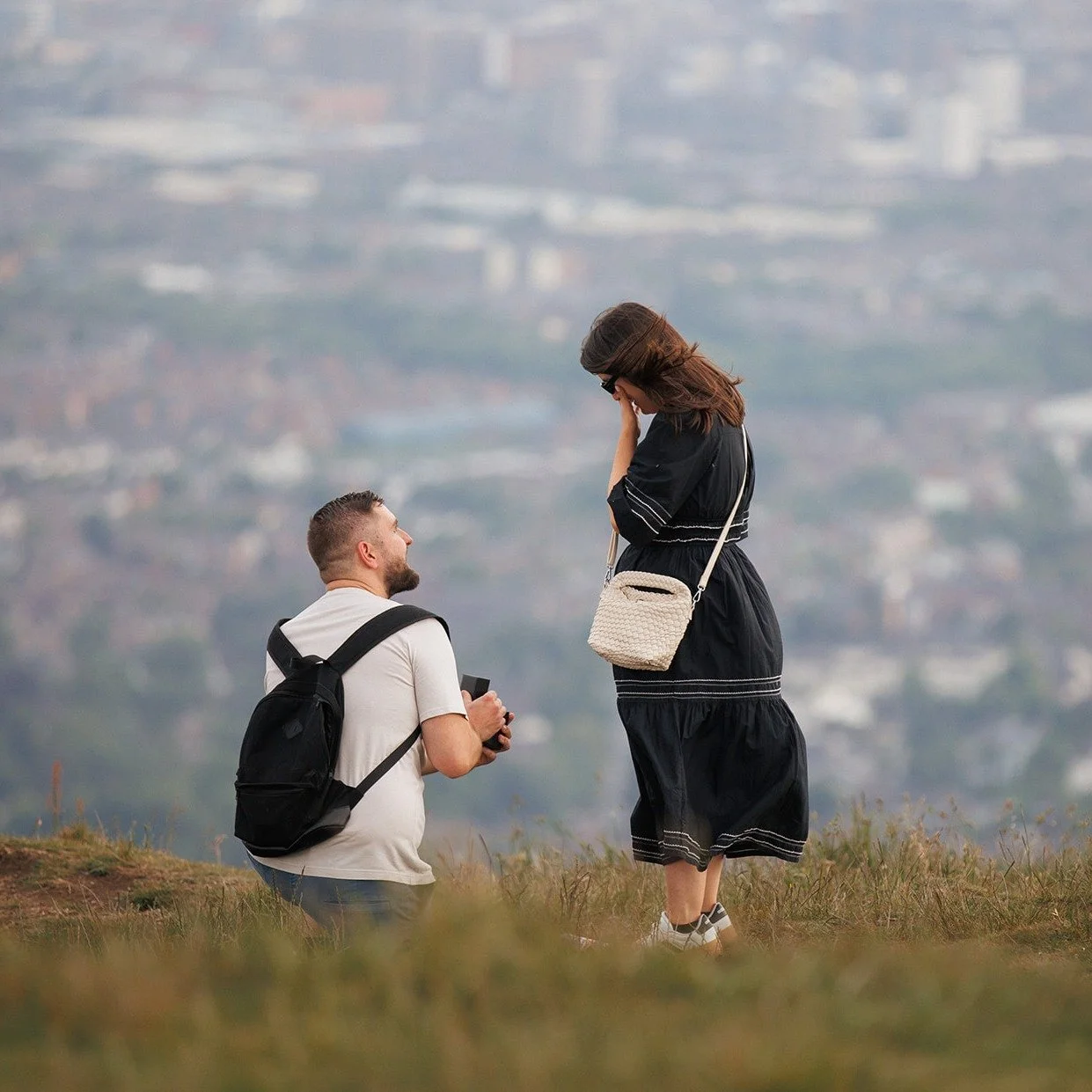 Throw back to 1 year ago and this amazing Cavehill secret proposal. 

@cameronmurray3 brought @racheldunn.96 to Belfast from Scotland and added a "little" hike to Cavehill to propose. 
I played the tourist to capture some lovely moments.

 