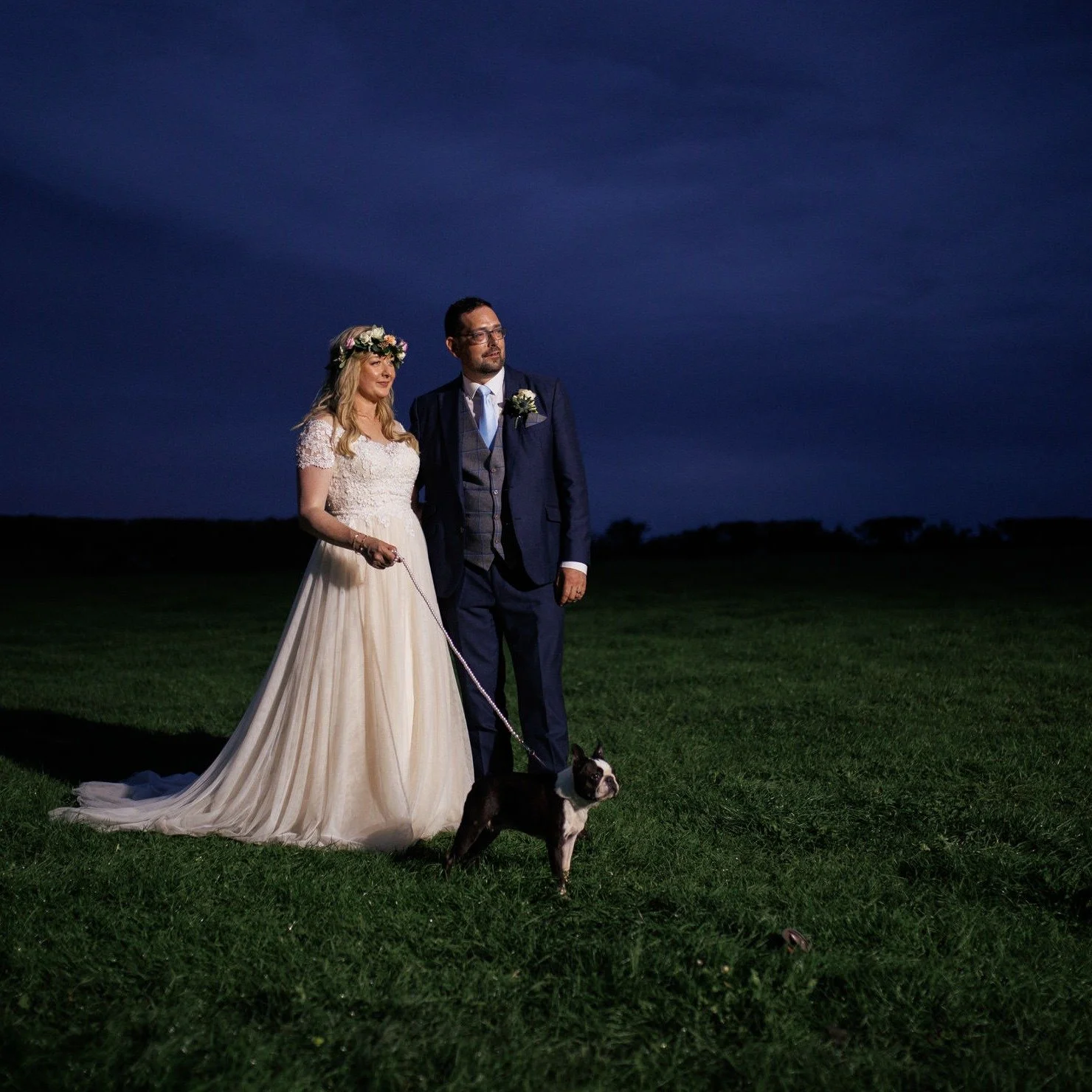 Happy anniversary to Paula and Davy. 

We had a lovely quaint church for the ceremony and a buzzing reception at home.

We also had a little VIP for the ring bearer.

@cocklecottage 
@takairabostonterriers

#niweddingsuppliers #niweddings #niweddingp