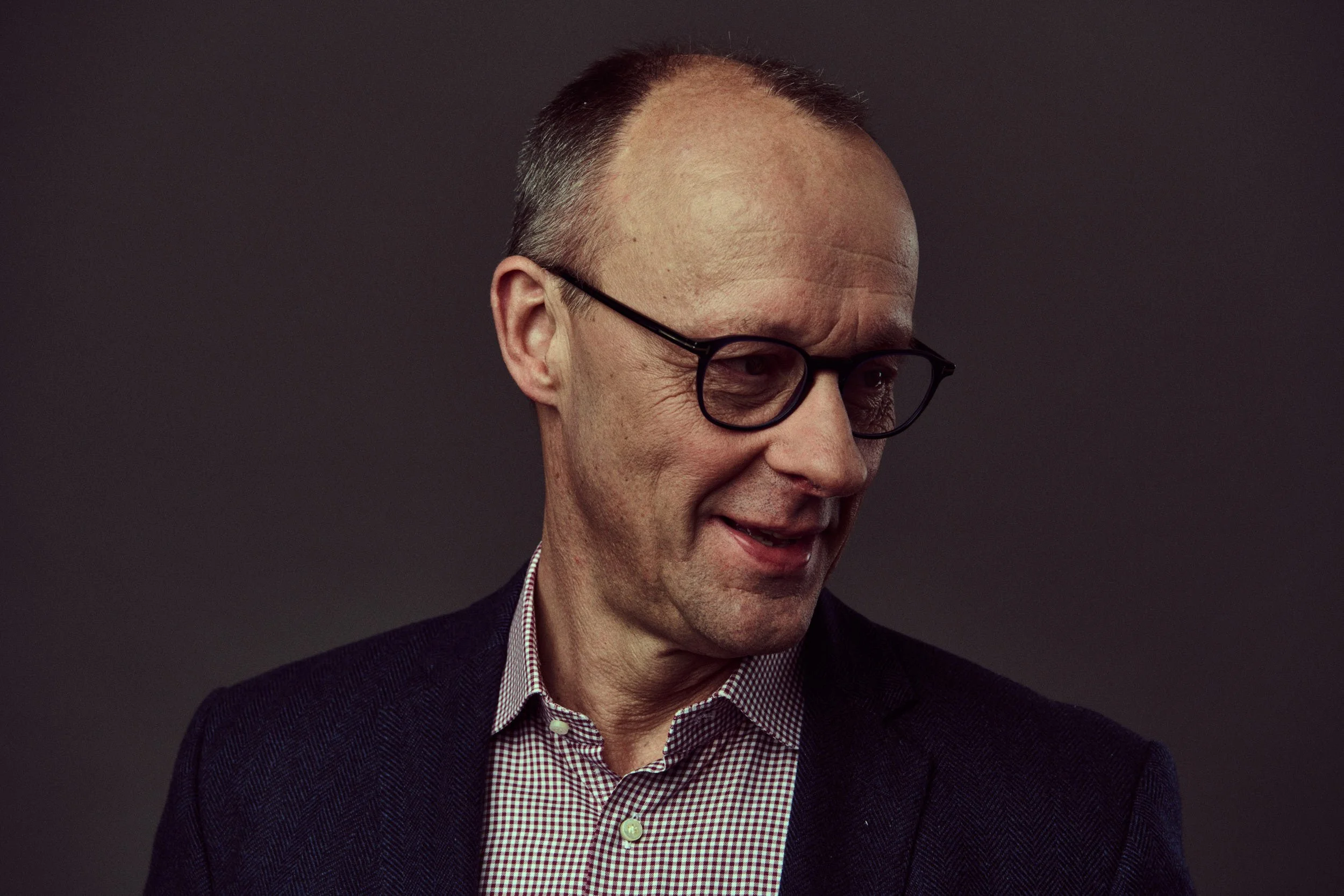 Friedrich Merz für DIE ZEIT Titelseite
