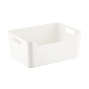 White or Clear Plastic Bin with Handles (Copy)