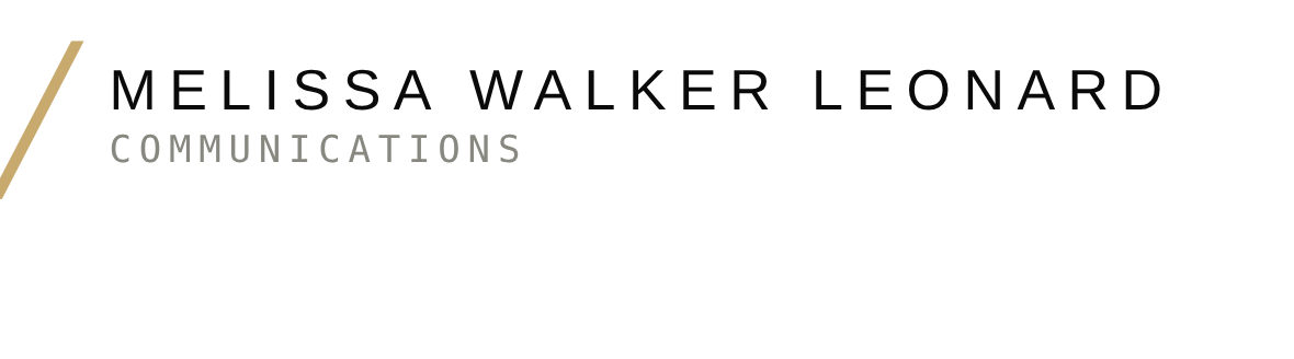 Melissa Walker Leonard: Marketing Communications Consultant