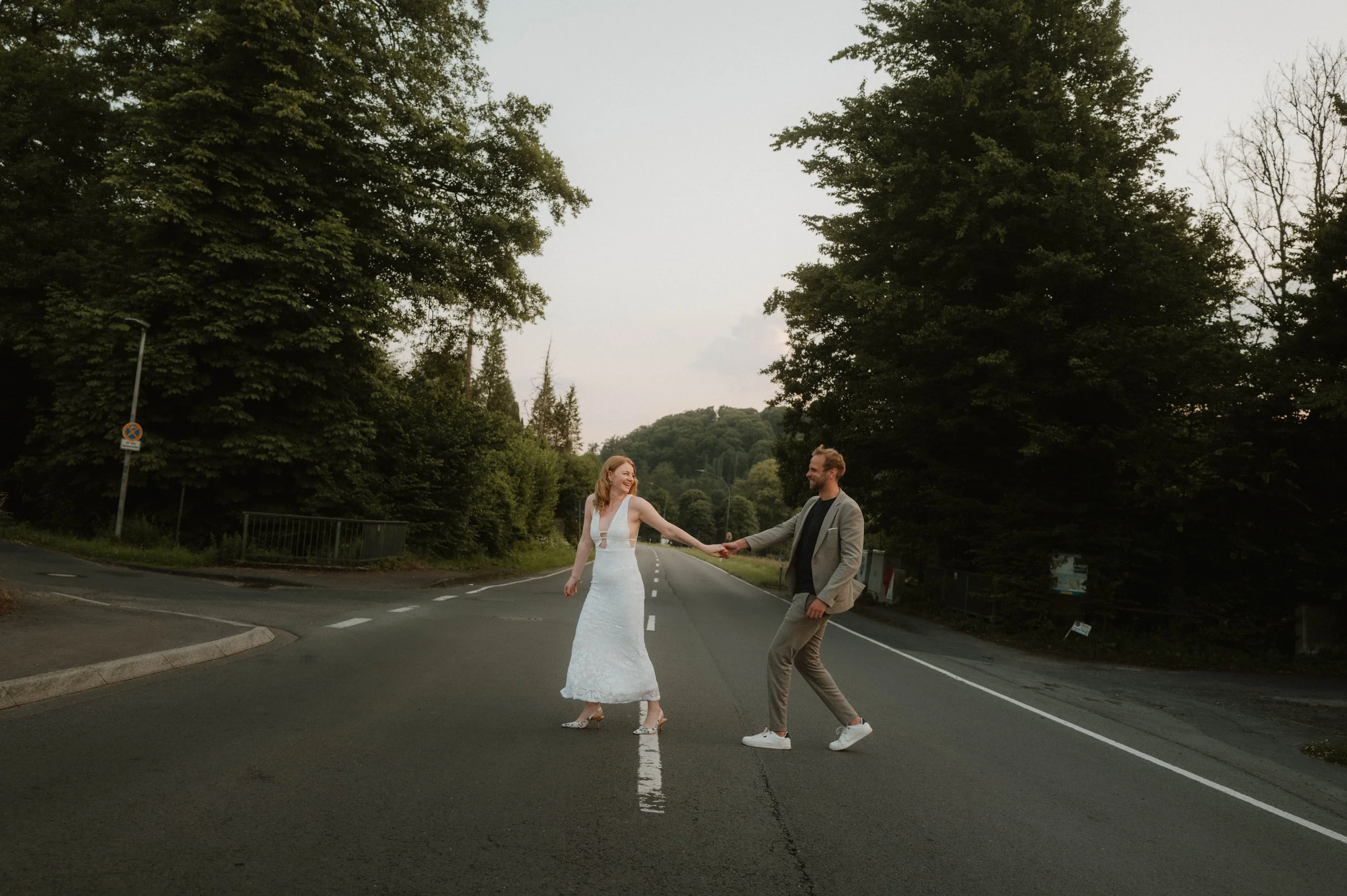 Ein natürliches Paarshooting in Herrenstrunden, Bergisch Gladbach