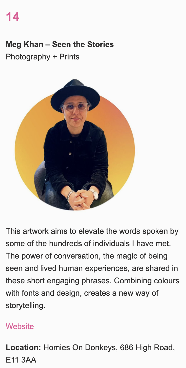 On the map at Leytonstone Town Centre 