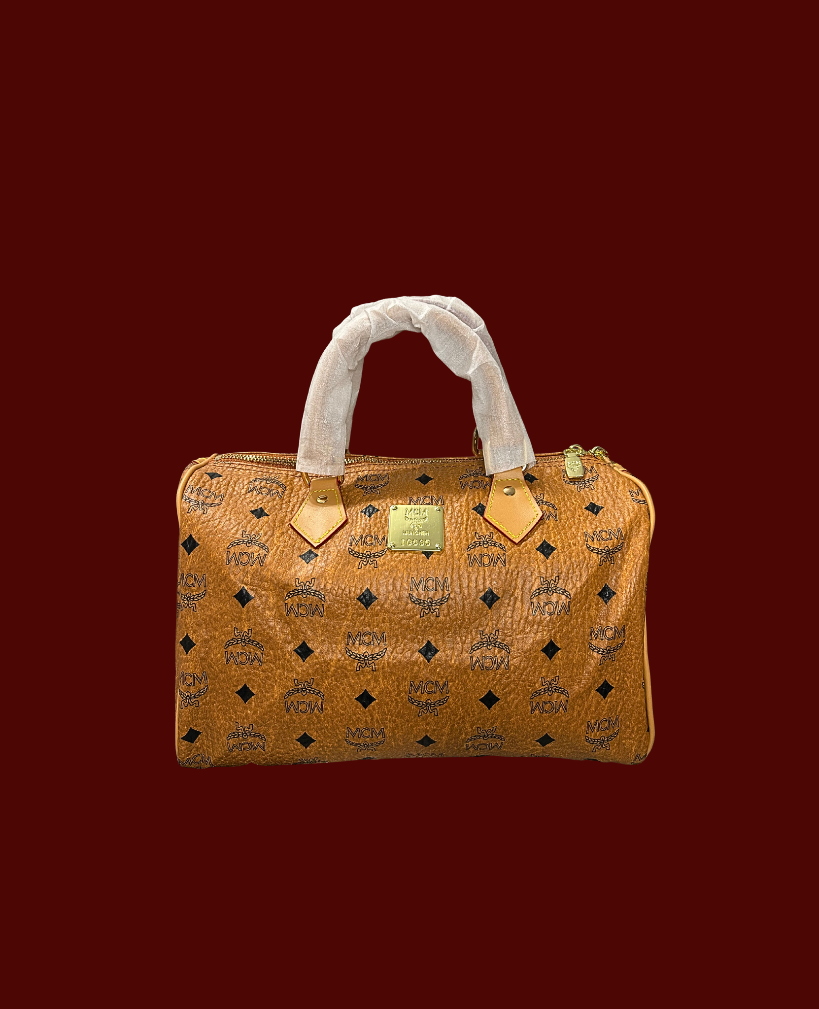 Vintage Monogram Boston Bag