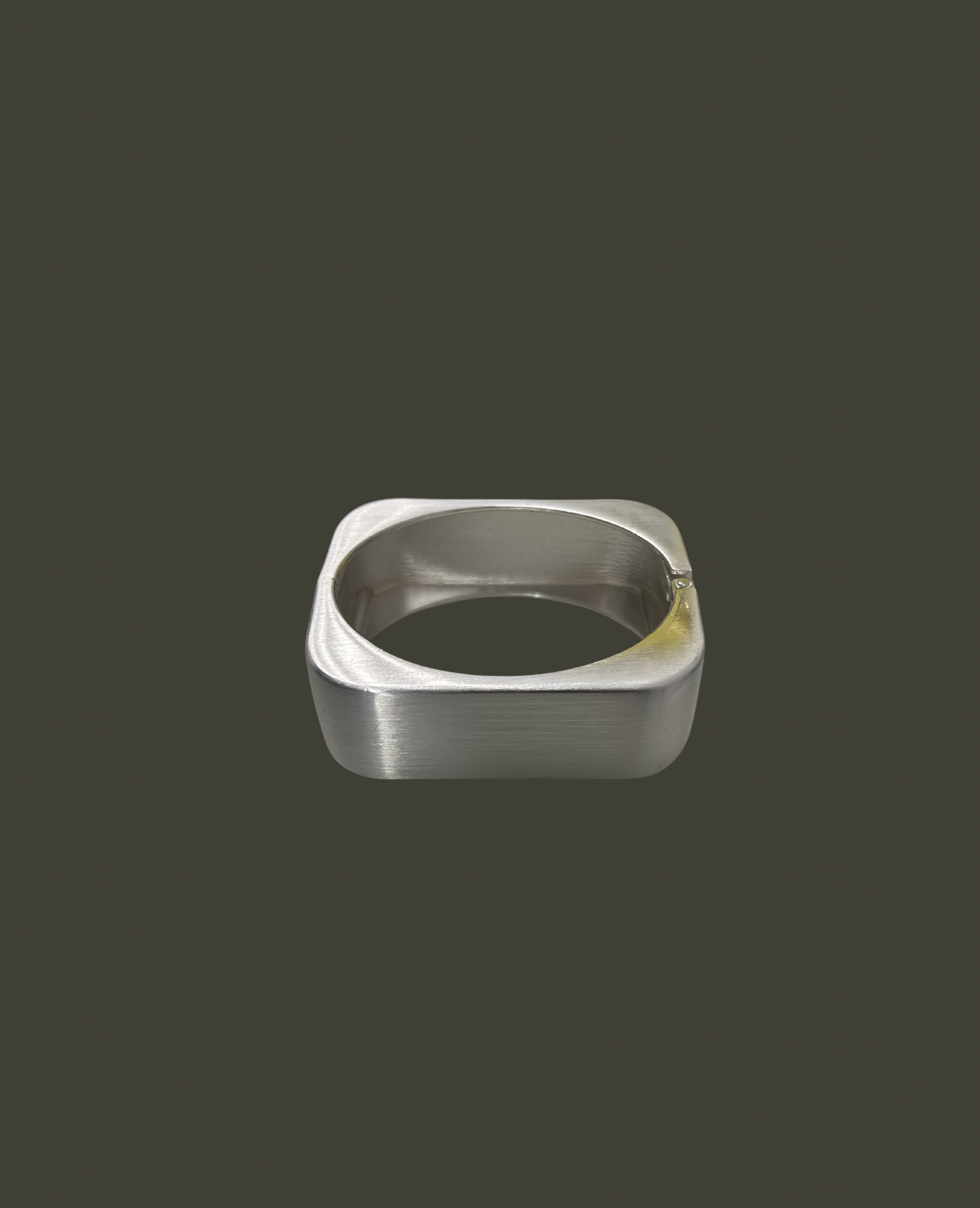 Square Biz Silver (Matte Finish)