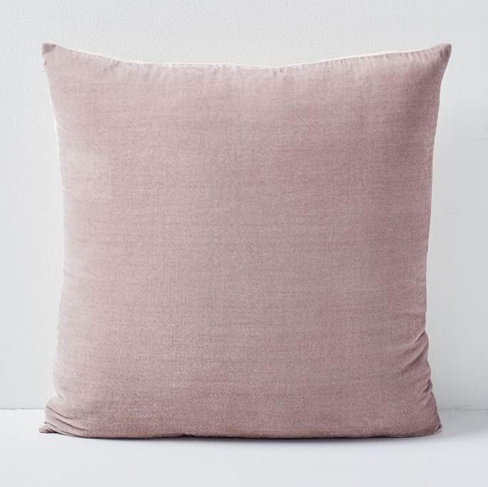 West Elm Velvet Pillow Cover