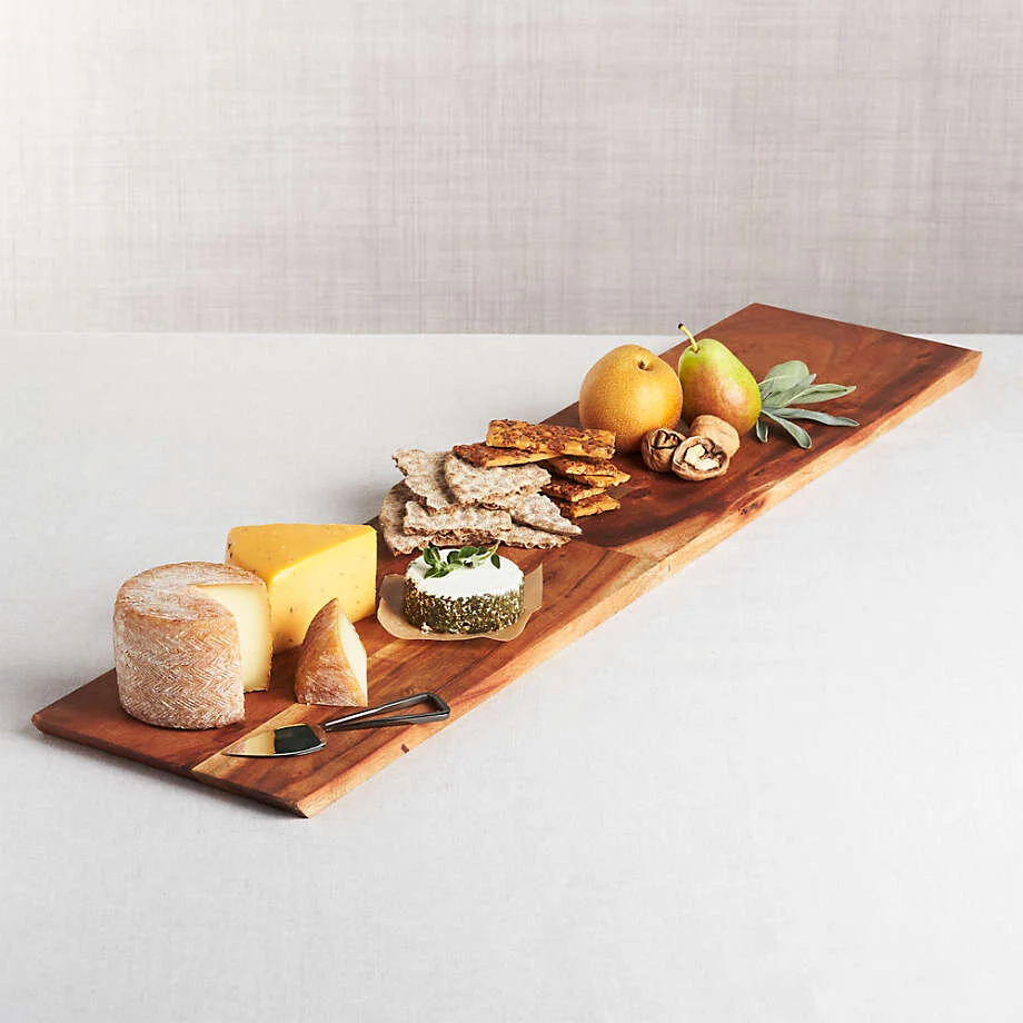 Crate &amp; Barrel 36" Carson Cheese Board