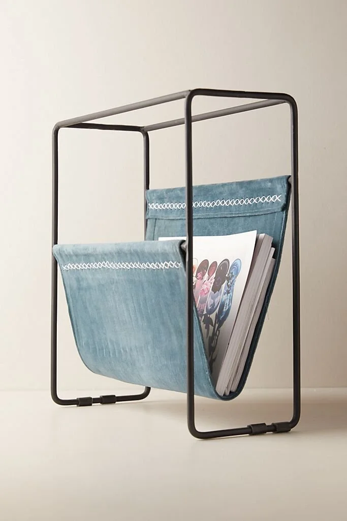 Anthropologie Velvet + Iron Magazine Rack