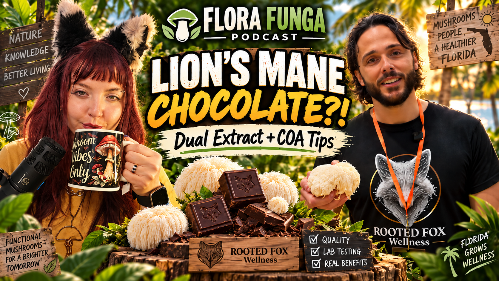 234: Rooted in Wellness--Lions Mane Chocolate
