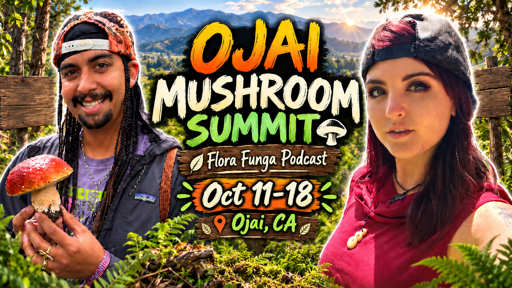 235: Longest Mushroom EVENT--Ojai Mushroom Summit with Omar Dasco-Uribe
