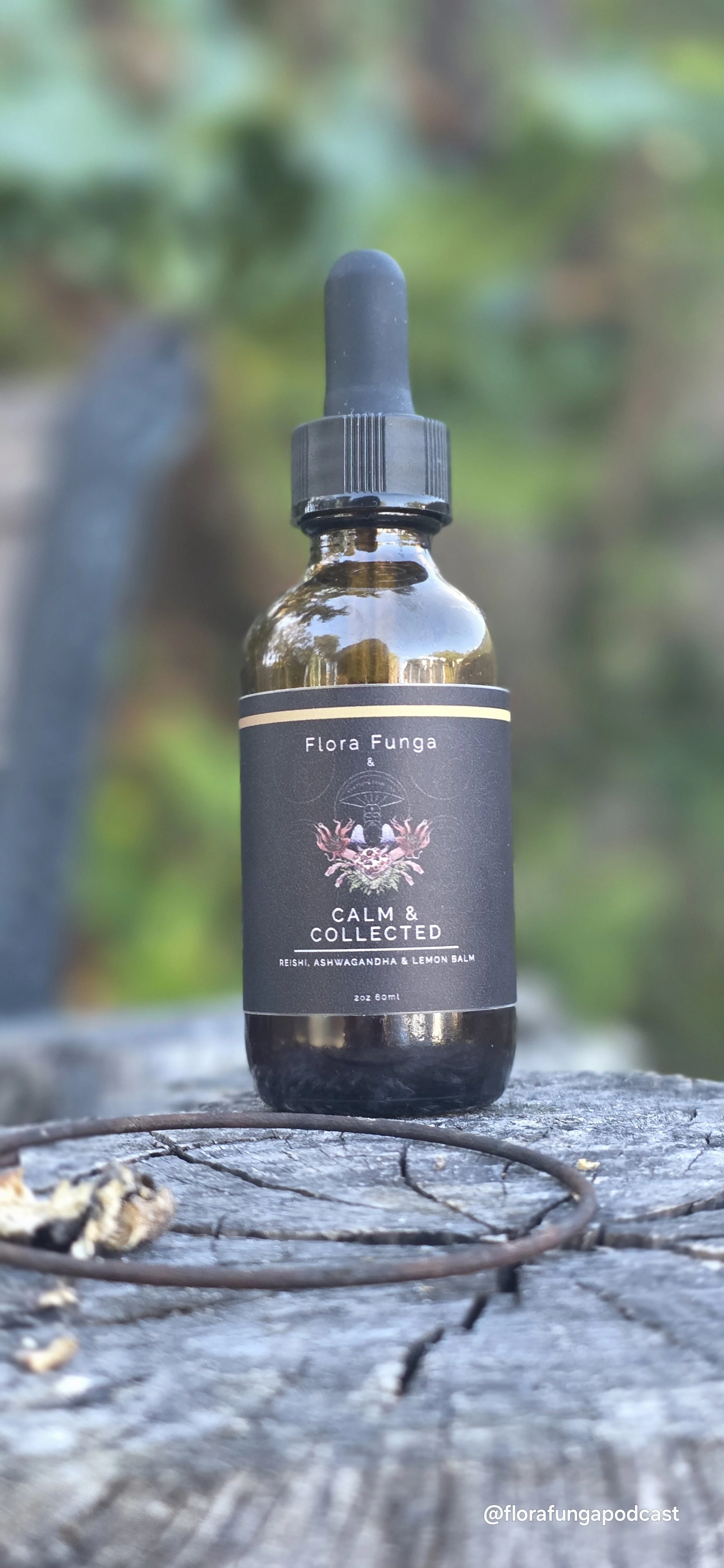 Flora Funga: Calm & Collected Tincture